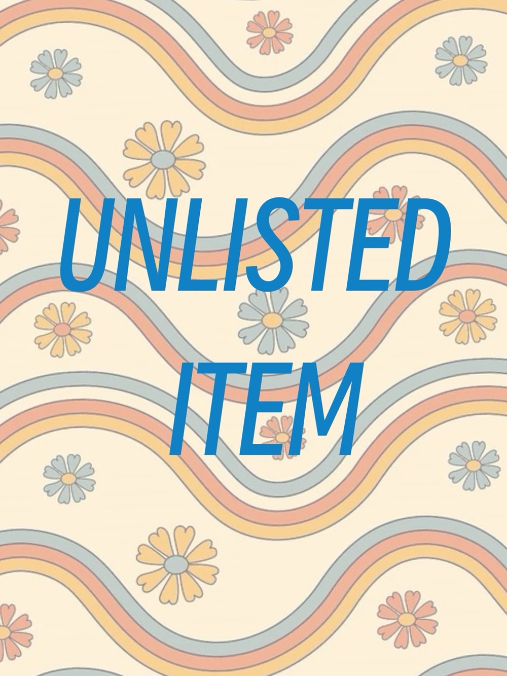 LIVE UNLISTED ITEM